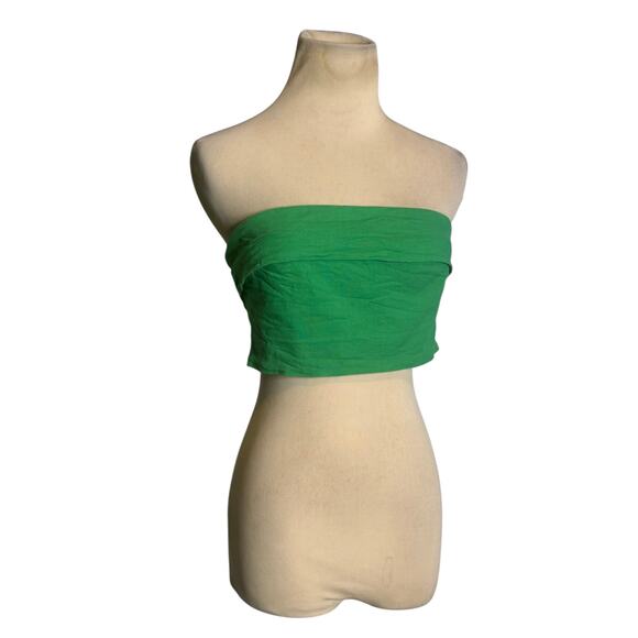 Princes Polly vibrant green bandeau strapless top size 4 - Picture 10 of 12
